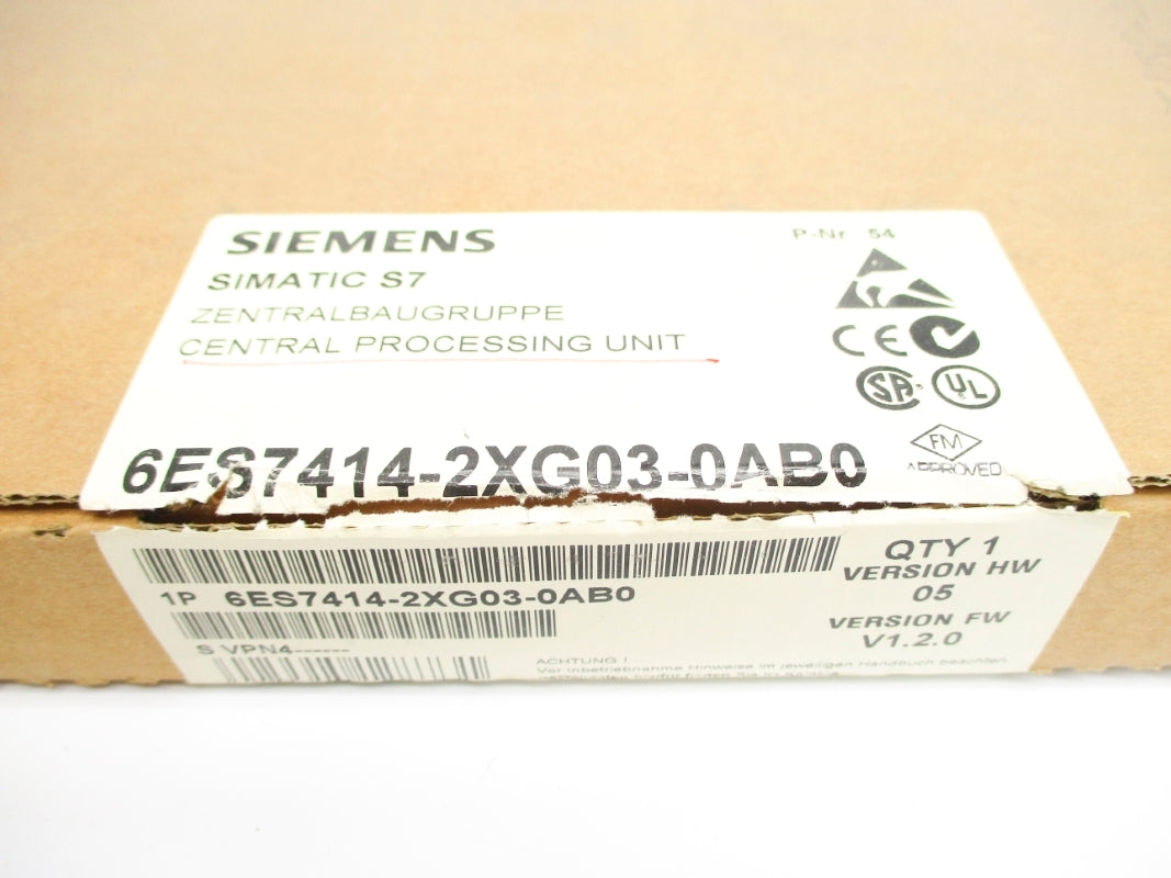 SIEMENS 6ES7414-2XG03-0AB0 NSMP