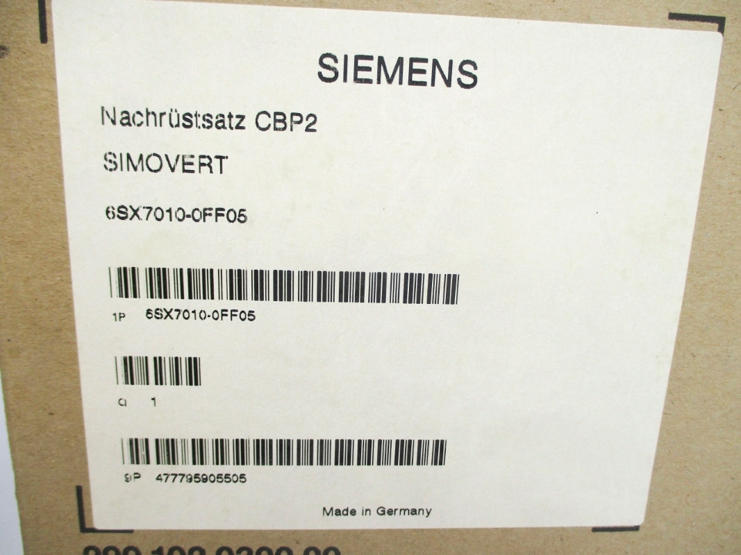 SIEMENS 6SX7010-0FF05 NSMP