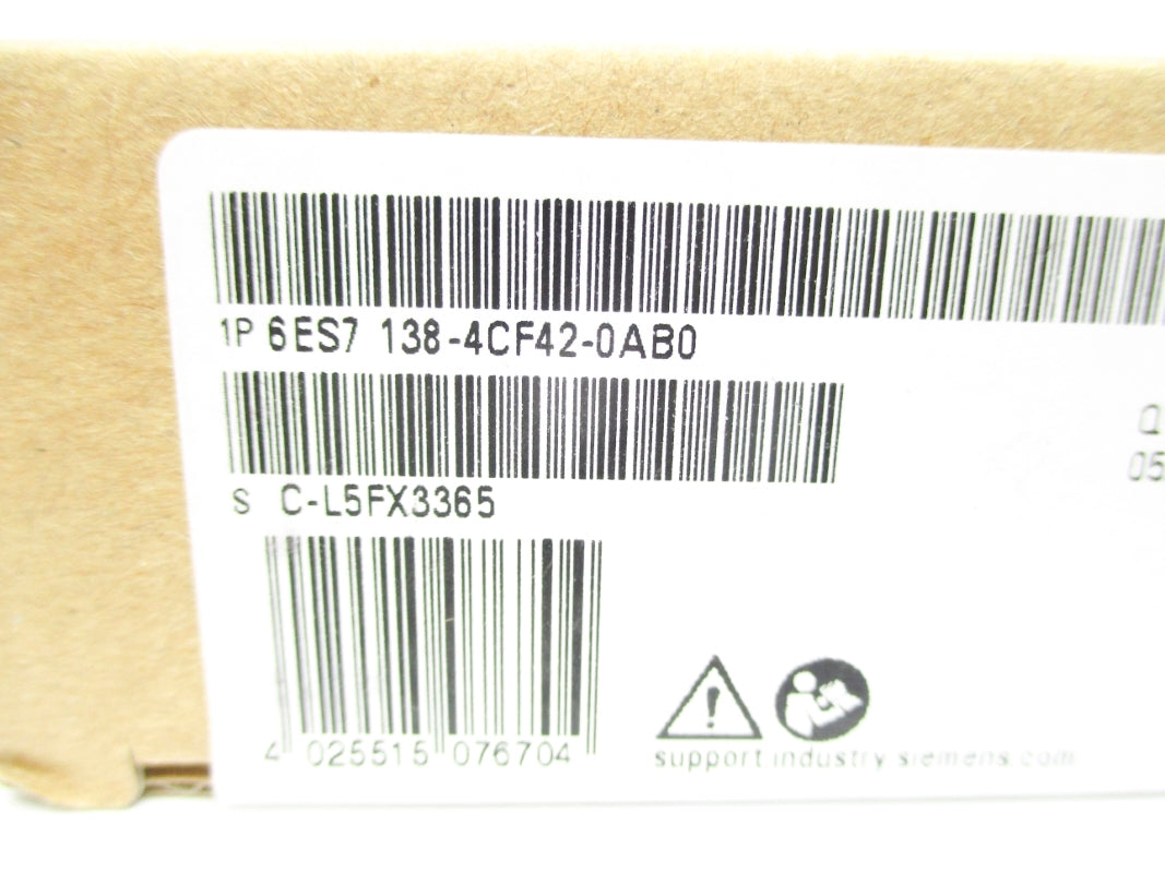 SIEMENS 6ES7138-4CF42-0AB0 NSFS