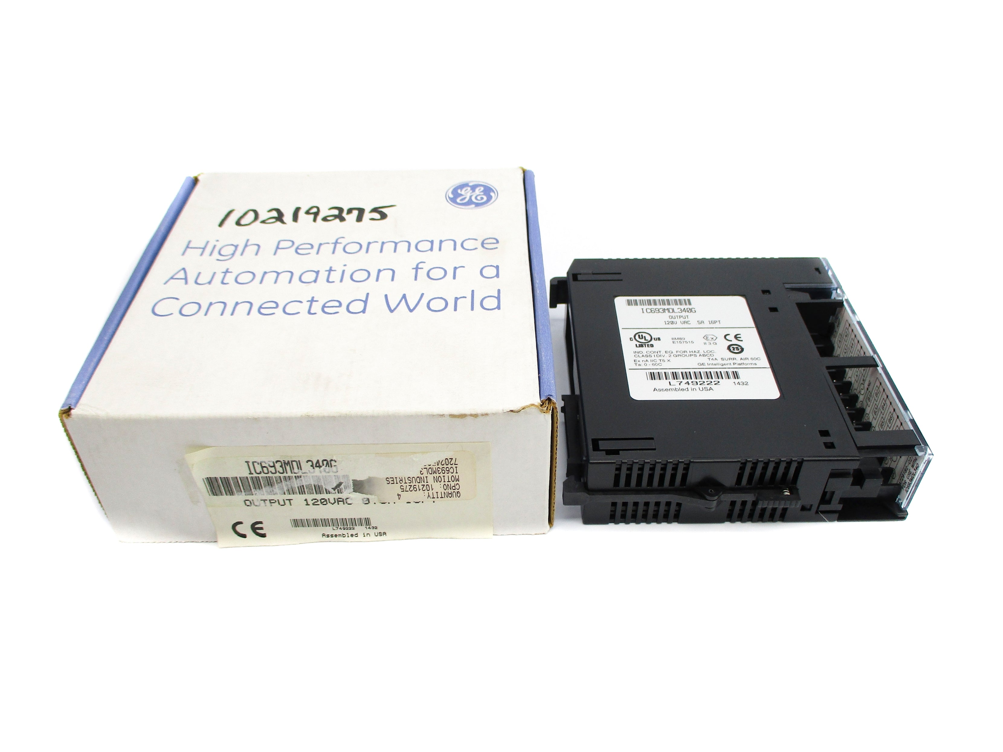 GENERAL ELECTRIC IC693MDL340G NSMP
