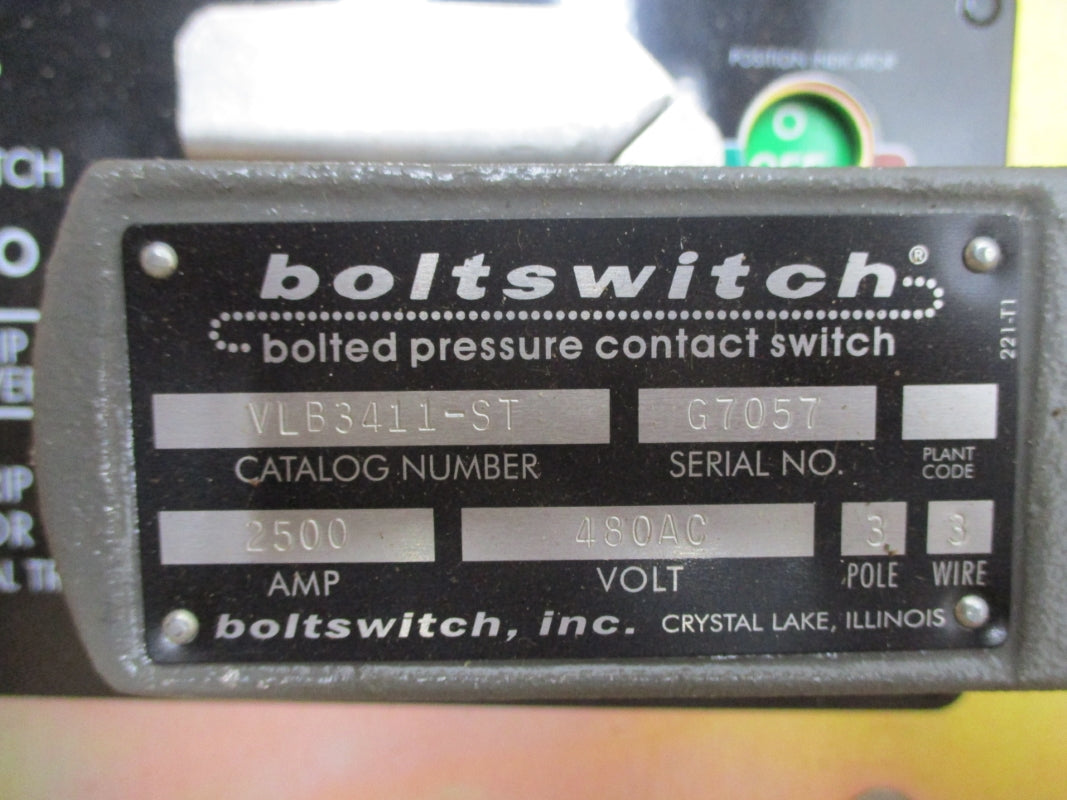 BOLTSWITCH VLB3411-ST NSMP