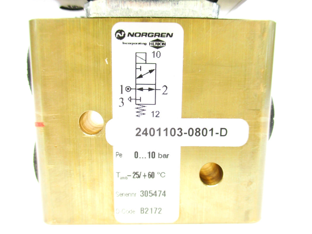 NORGREN 2401103-0801-D 24V NSNP