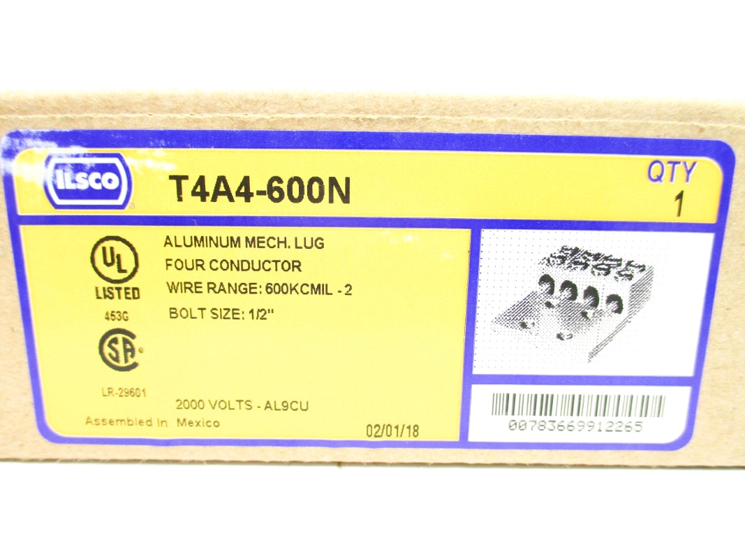 ILSCO T4A4-600N NSMP