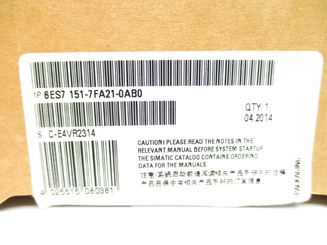 SIEMENS 6ES7151-7FA21-0AB0 NSMP