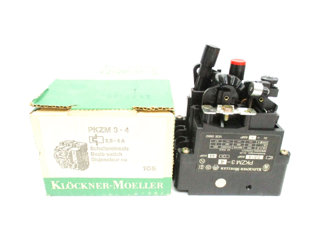 KLOCKNER MOELLER PKZM3-4 NSMP