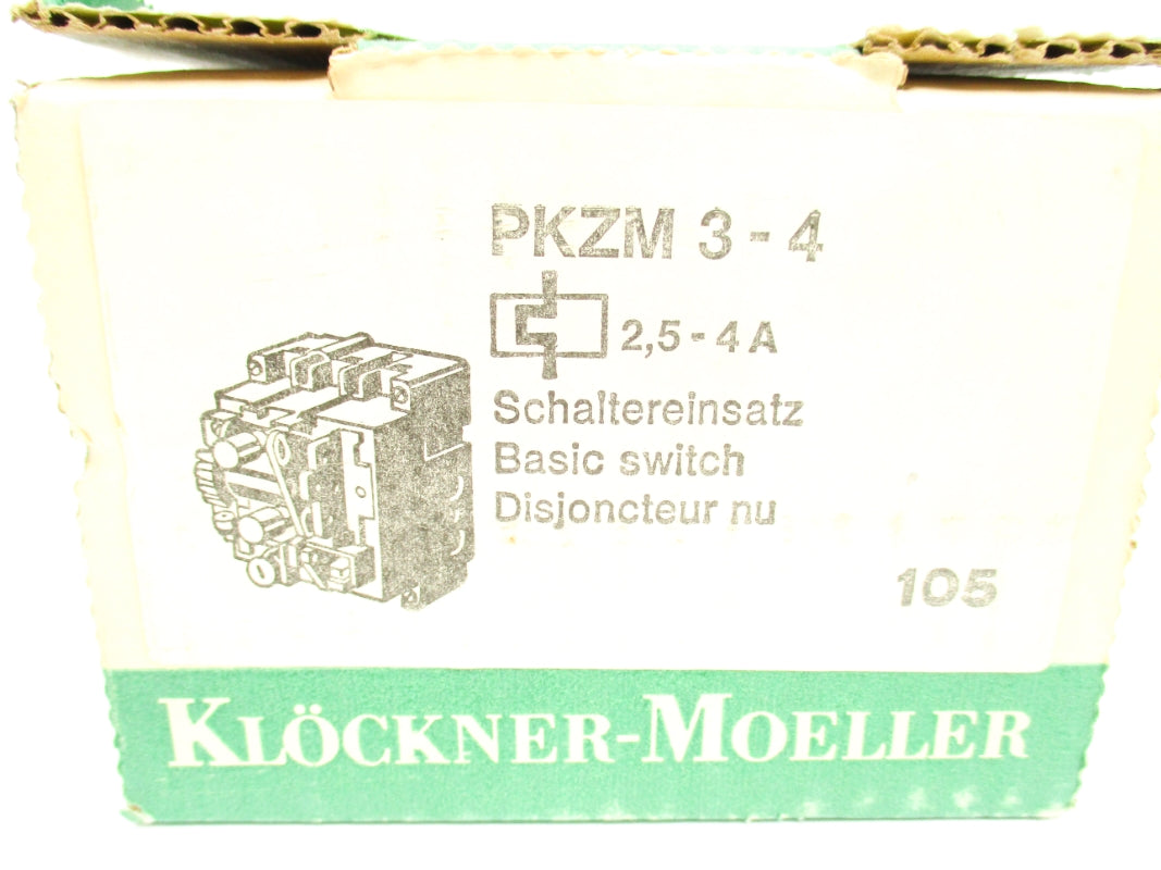 KLOCKNER MOELLER PKZM3-4 NSMP