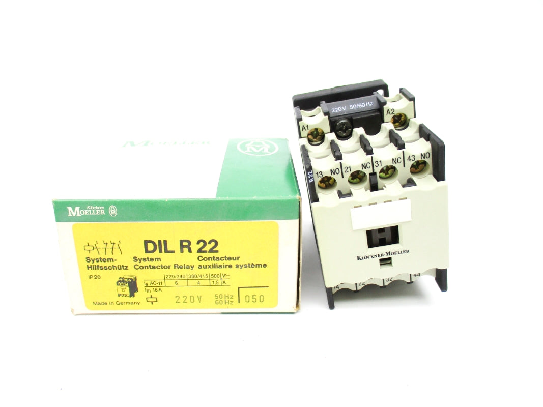 KLOCKNER MOELLER DILR22 220V NSMP