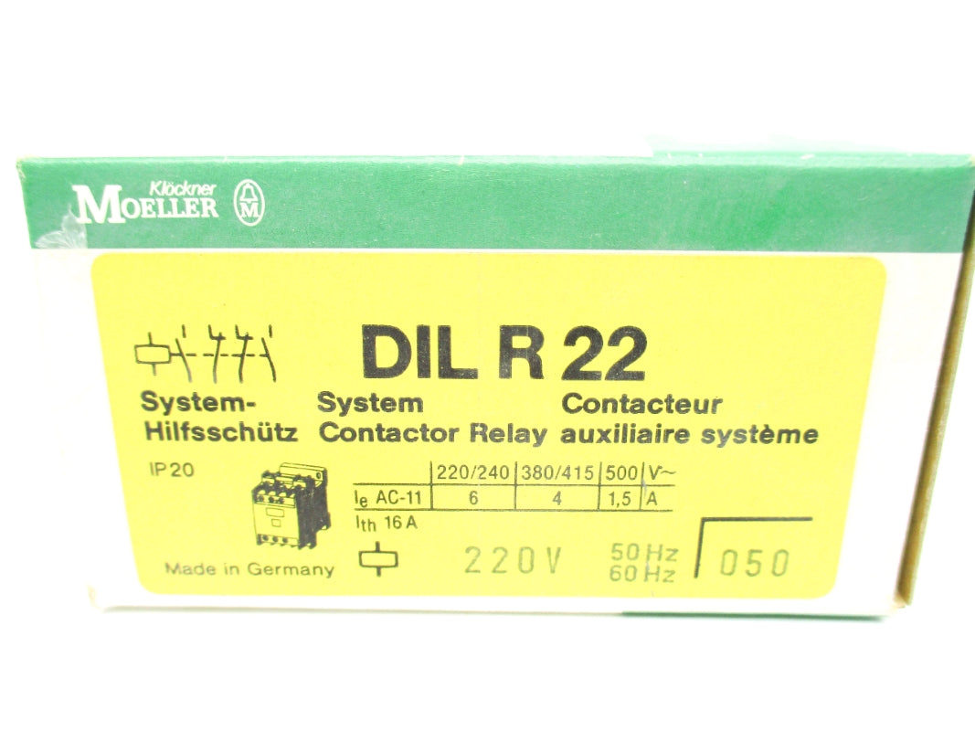 KLOCKNER MOELLER DILR22 220V NSMP