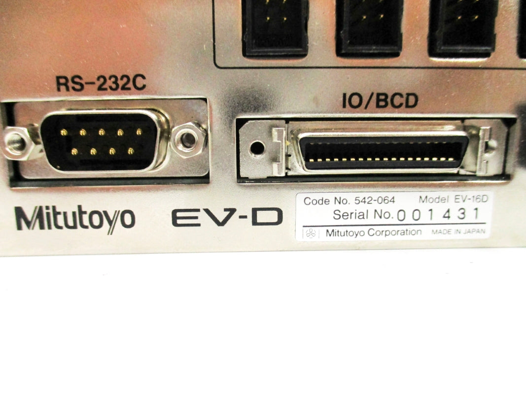 MITUTOYO EV-16D 542-064 NSNP