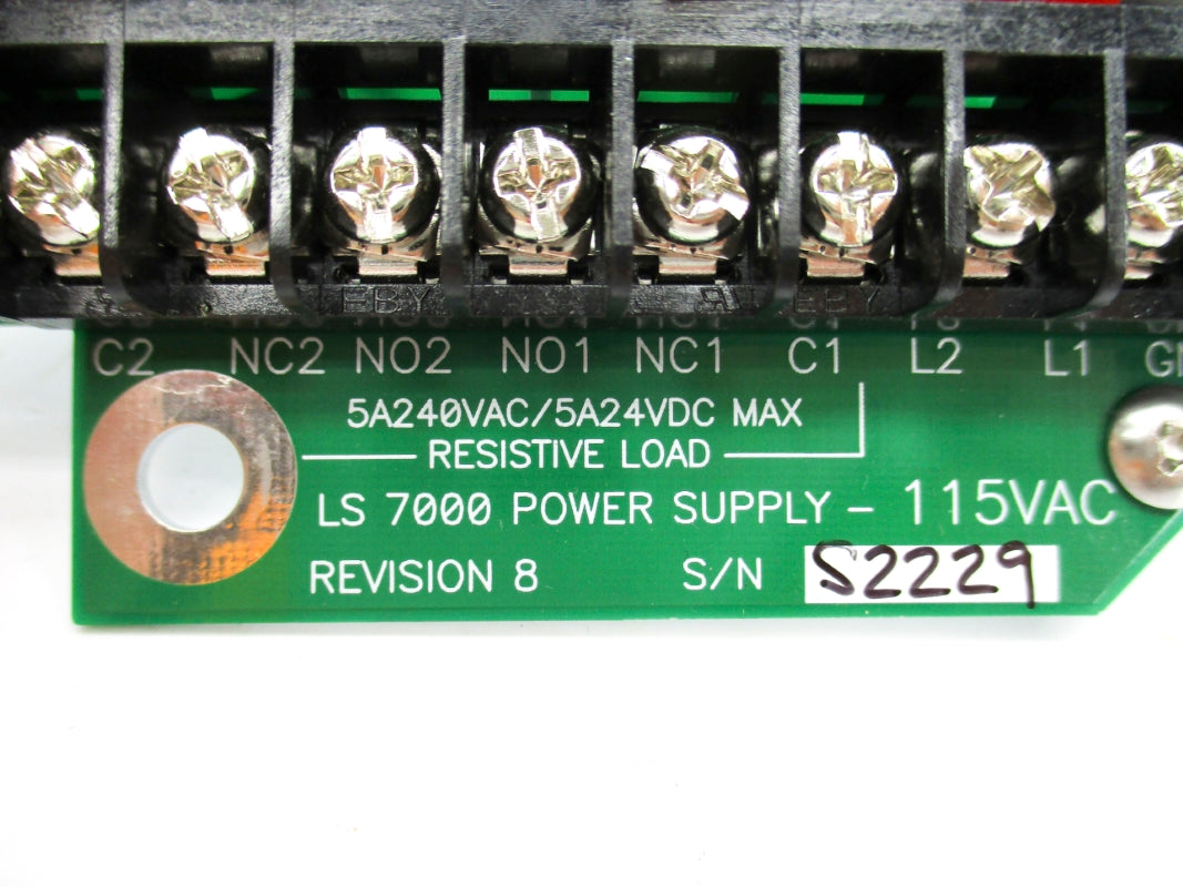 PRECISION ELETRONIC DESIGN LS7000PS REV. 8 NSNP