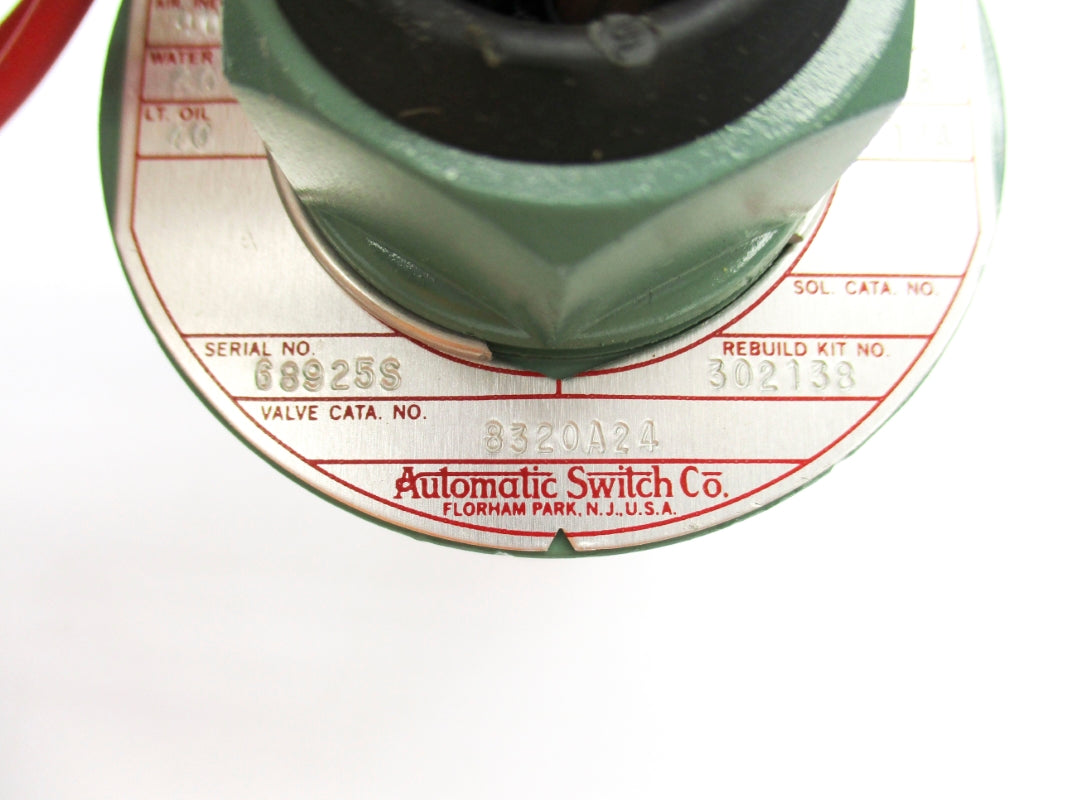 ASCO 8320A24 110/120V 40PSI 1/4" NSNP