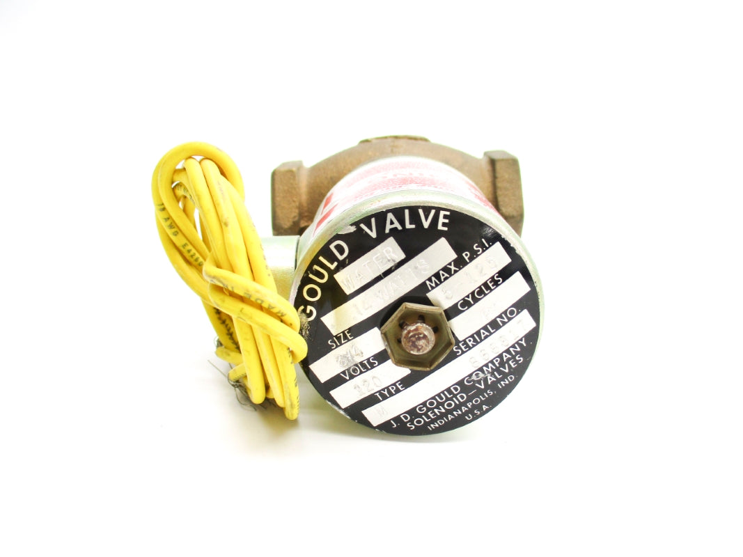 GOULD VALVE TYPE M 5-125PSI 120V NSNP
