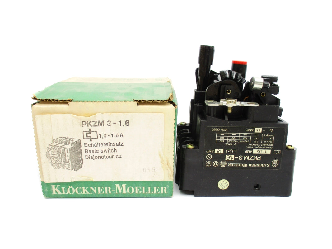 KLOCKNER MOELLER PKZM3-1,6 NSMP