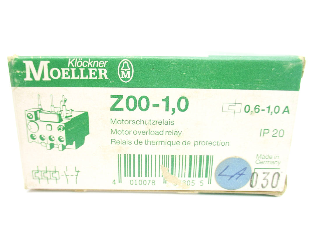 KLOCKNER MOELLER Z00-1,0 0.6-1.0A NSMP