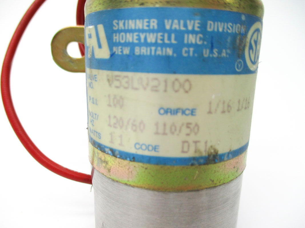 SKINNER VALVE V53LV2100 100PSI 110/120V UNMP