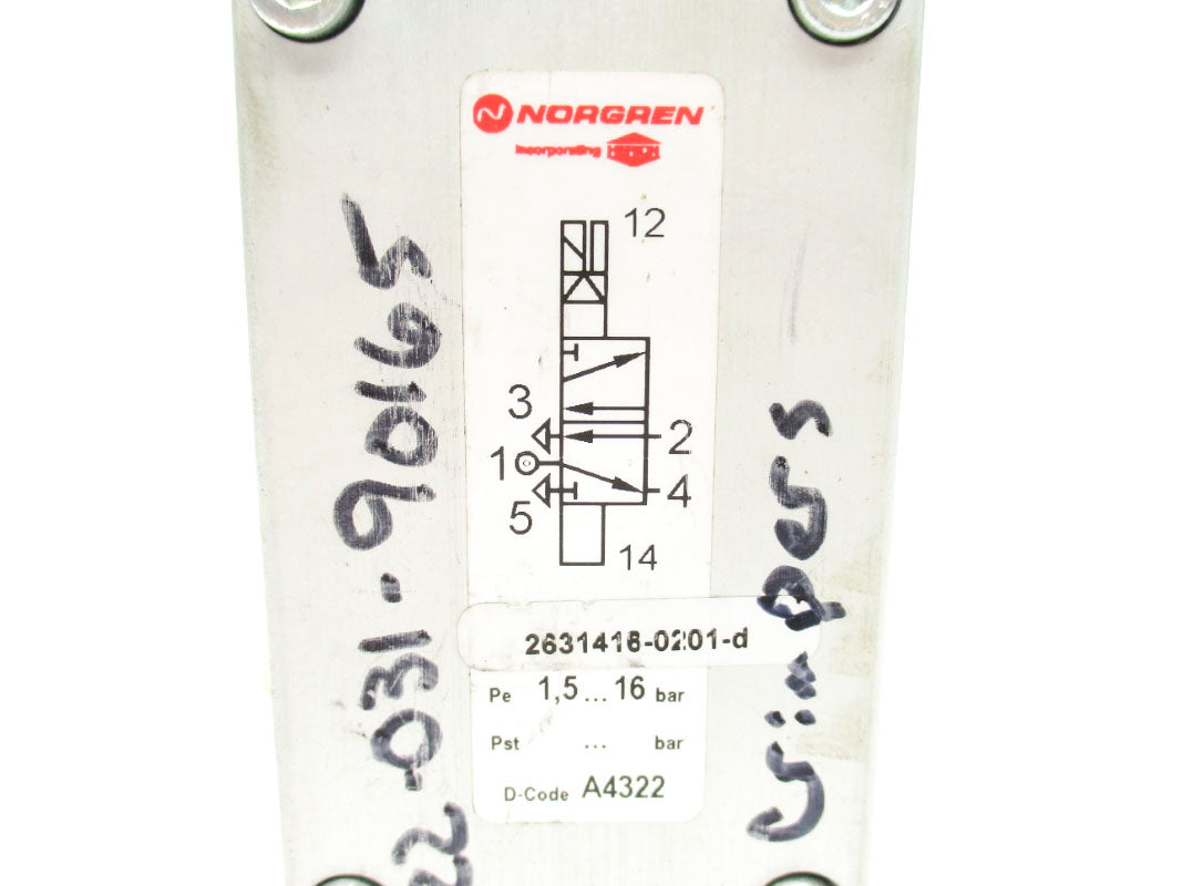 NORGREN 2631416-0201-D 24V UNMP