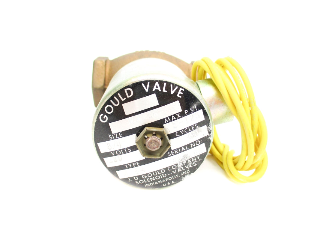 GOULD VALVE M84 5-125PSI 120V NSNP