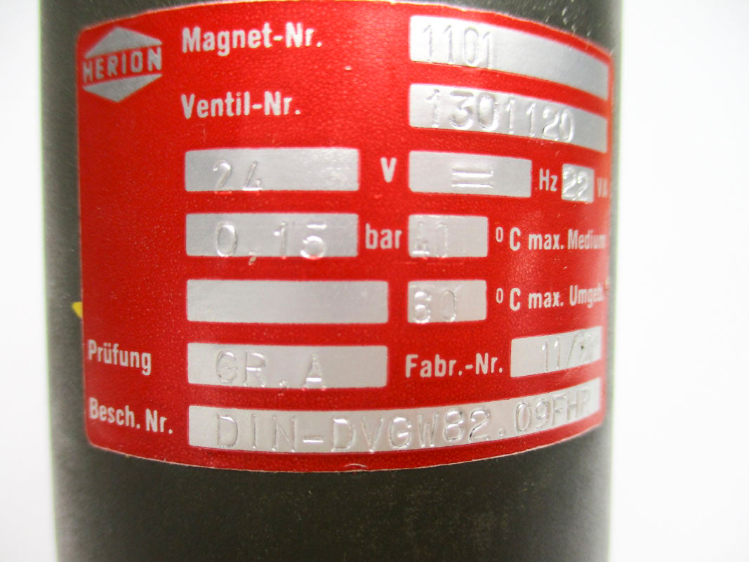 HERION D1N-DVGW82.09FHR 1301120 24V NSNP