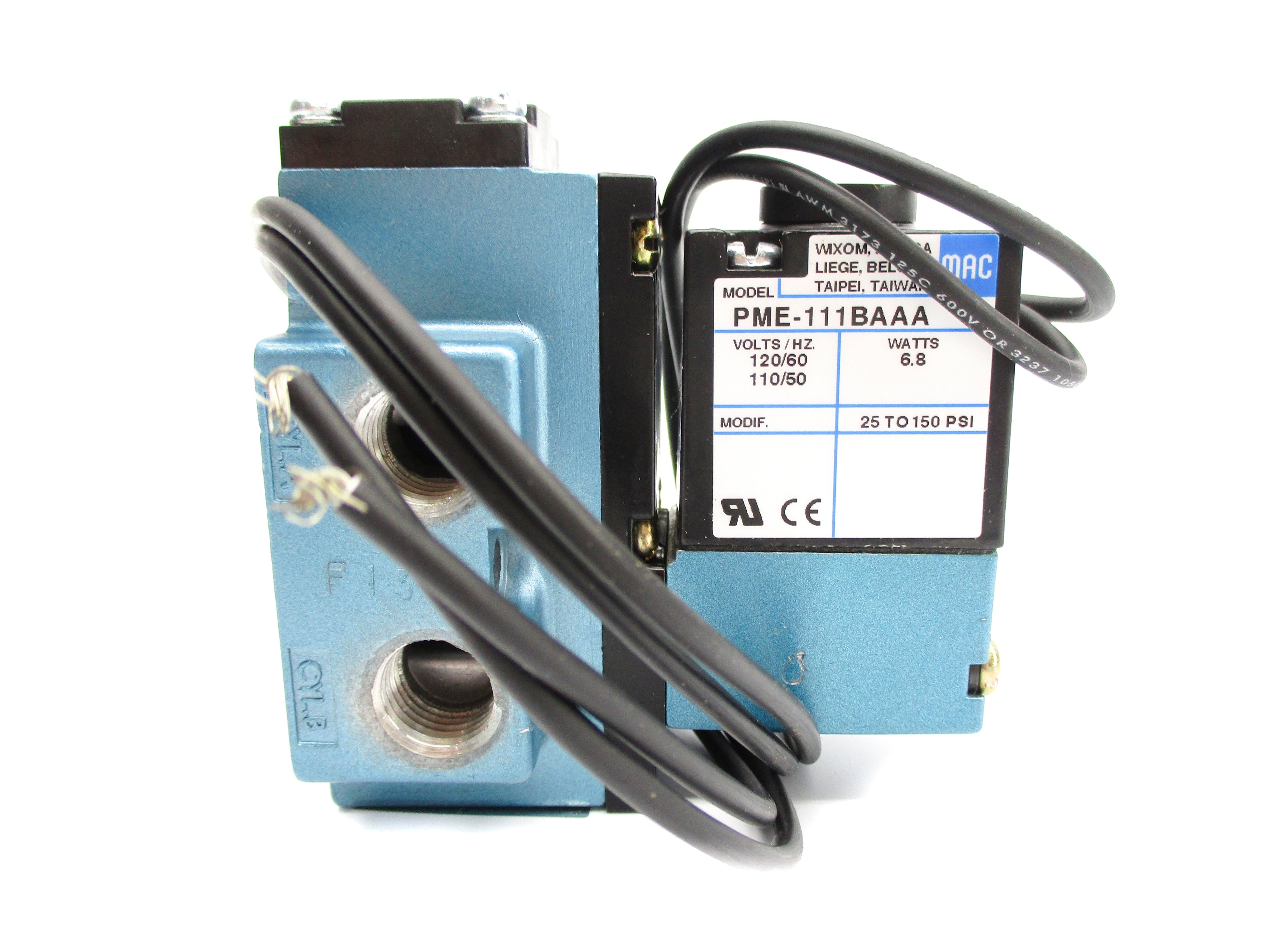 MAC 912B-PM-111BA 120/110V 25-150PSI NSNP
