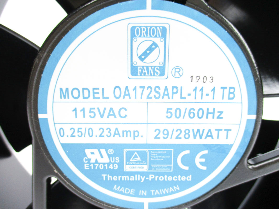 ORION FANS OA172SAPL-11-1TB NSNP