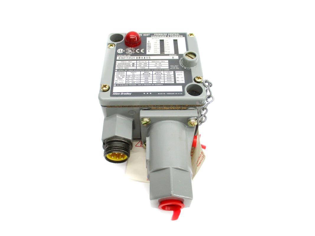 ALLEN BRADLEY 836T-T352JX81X15 SER. A 400-3000PSI NSNP