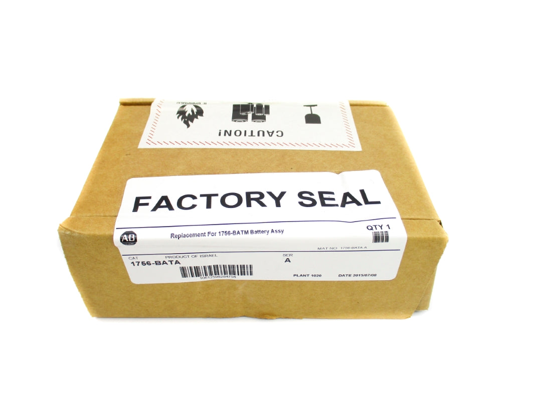 ALLEN BRADLEY 1756-BATA SER. A DATE: 2015 NSFS