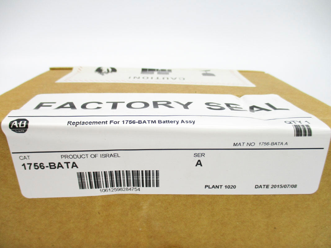 ALLEN BRADLEY 1756-BATA SER. A DATE: 2015 NSFS
