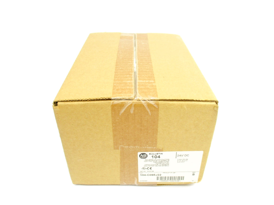 ALLEN BRADLEY 104-C09EJ22 SER. B 24VDC (BR/WH) NSFS