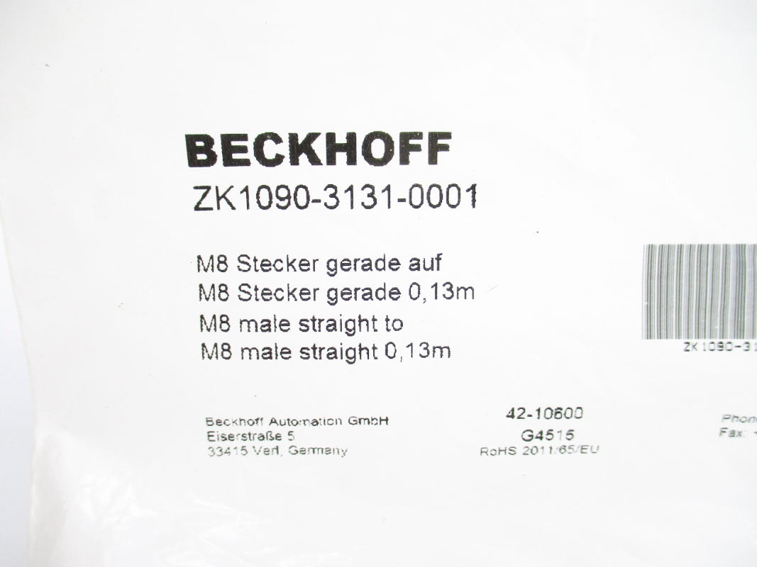 BECKHOFF ZK1090-3131-0001 NSMP
