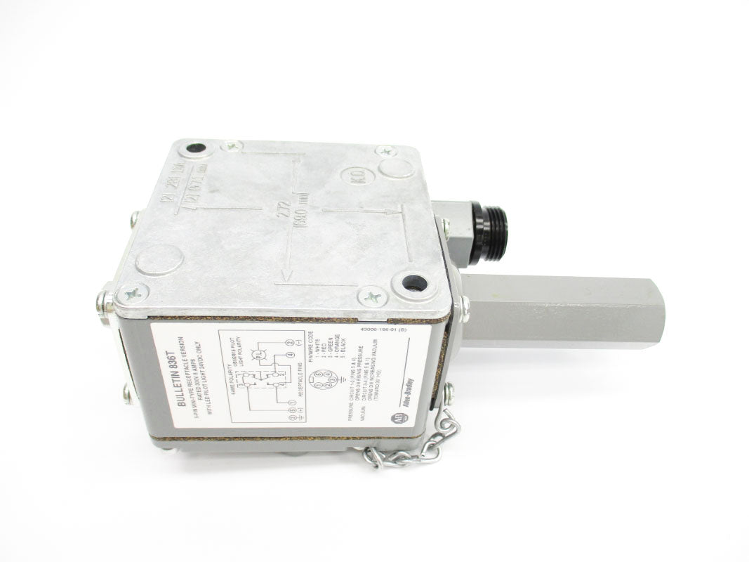 ALLEN BRADLEY 836T-T256JX81X15 SER. A 60-650PSI (BR/WH) NSMP