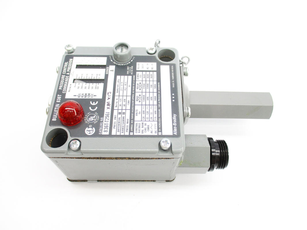 ALLEN BRADLEY 836T-T256JX81X15 SER. A 60-650PSI (BR/WH) NSMP