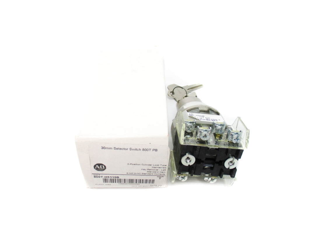 ALLEN BRADLEY 800T-H3112B SER. T (WH) NSMP