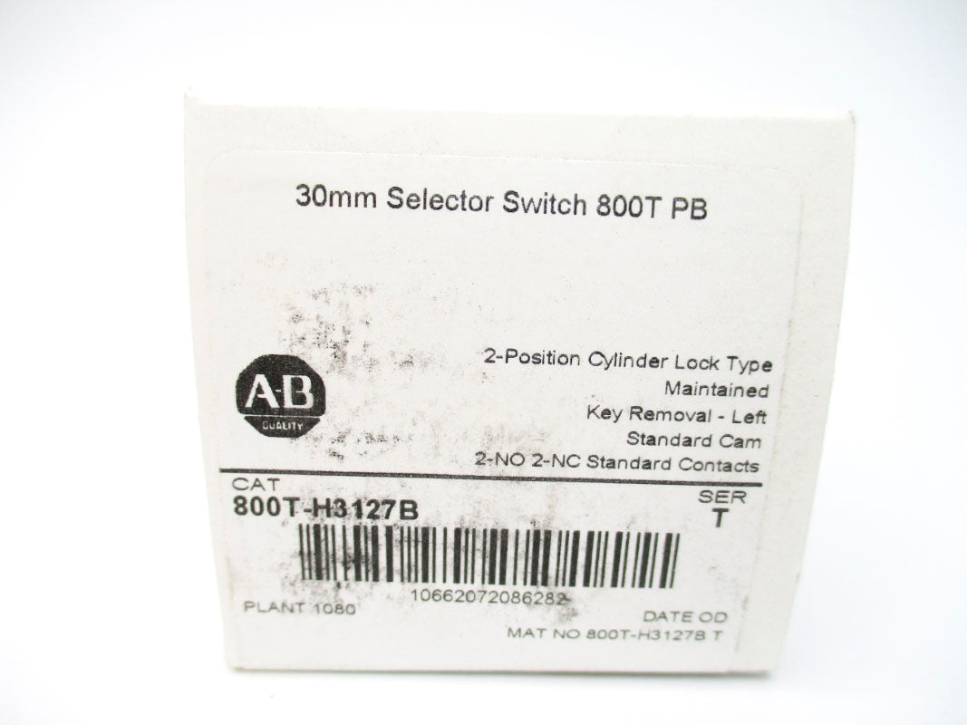 ALLEN BRADLEY 800T-H3127B SER. T (WH) NSMP