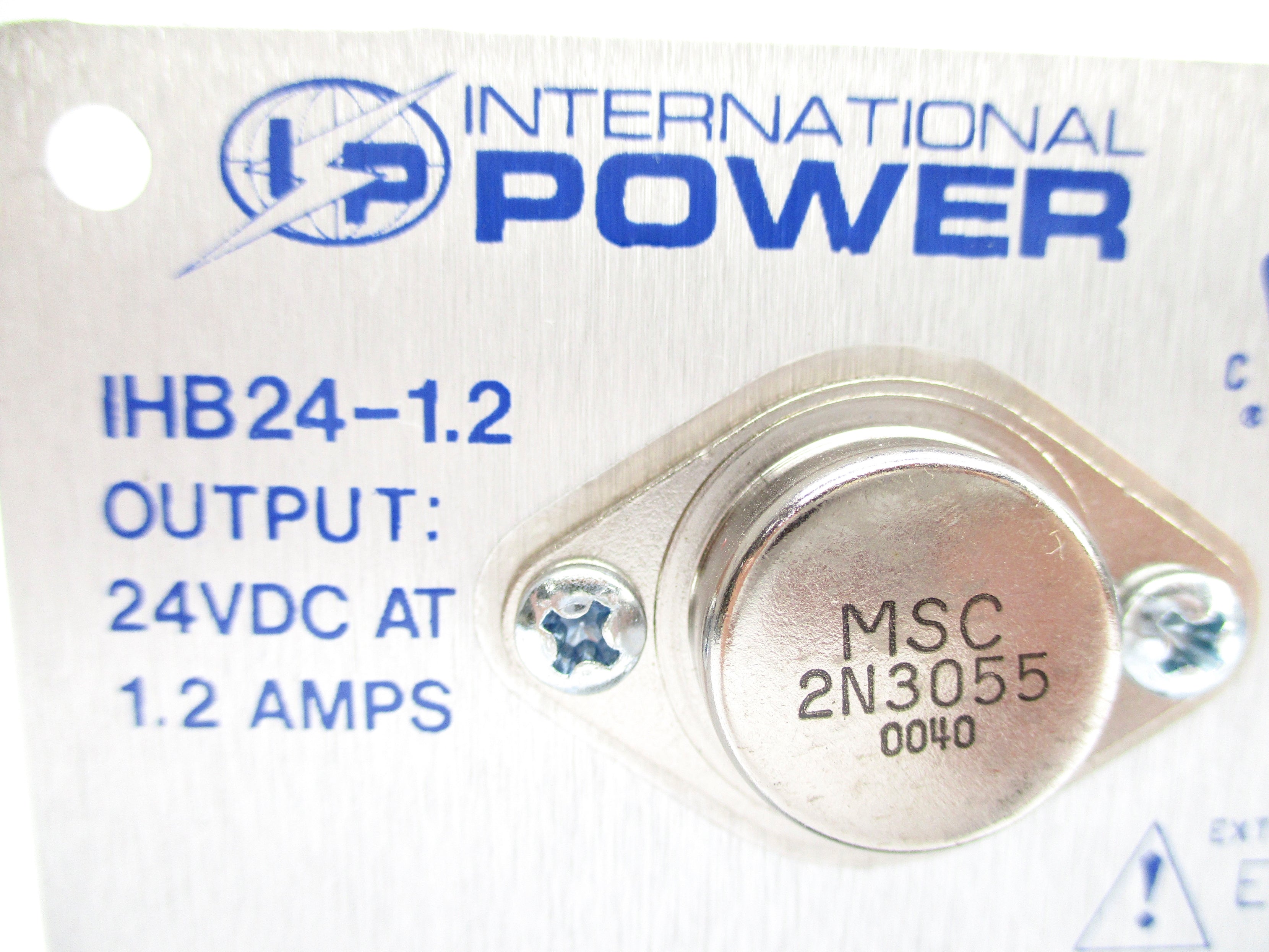 INTERNATIONAL POWER IHB24-1.2 230/240VAC 0.375A NSNP