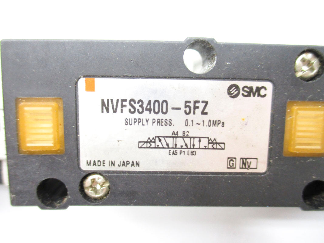 SMC NVFS3400-5FZ 21-26VDC UNMP