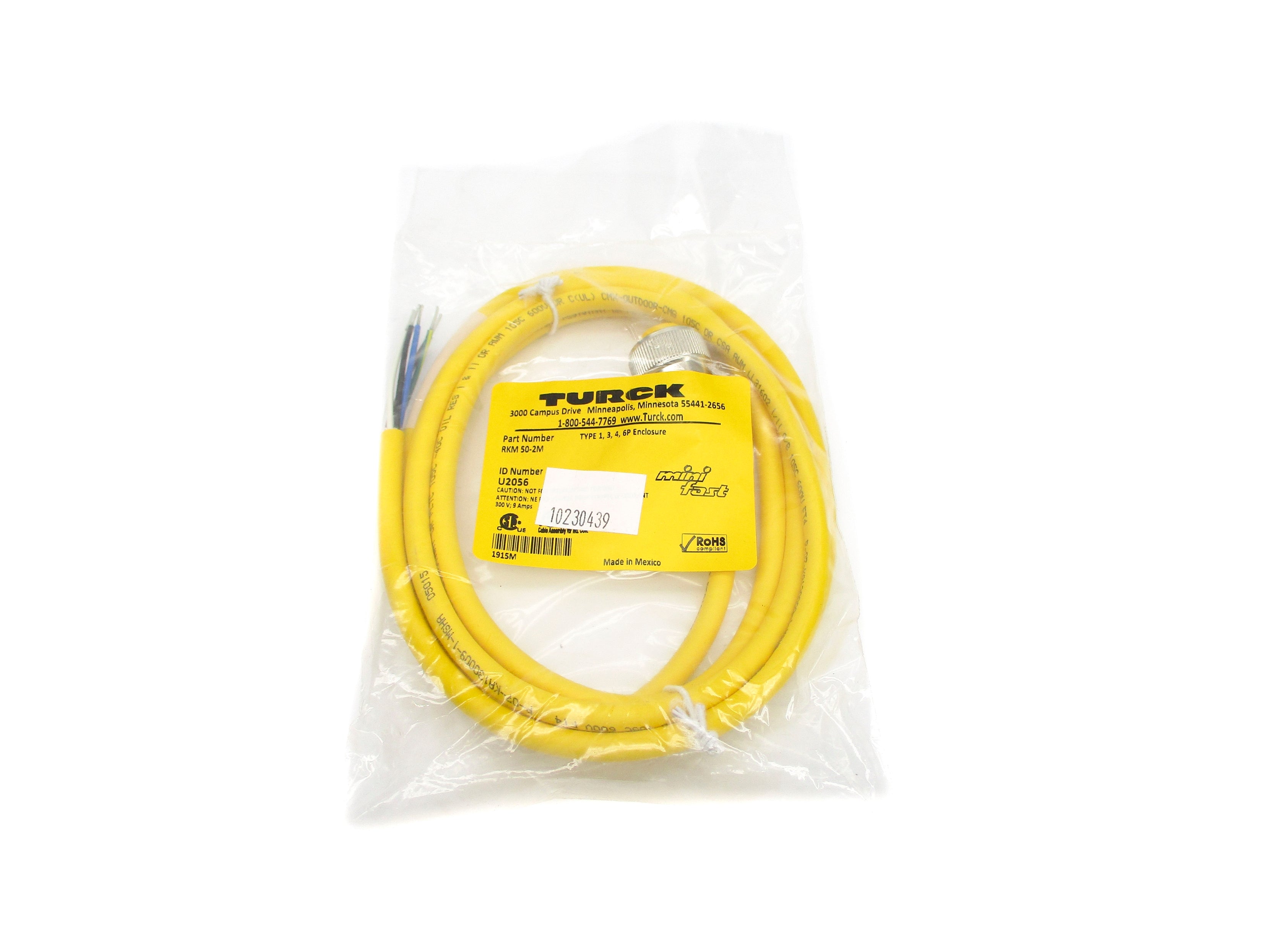 TURCK RKM50-2M NSMP