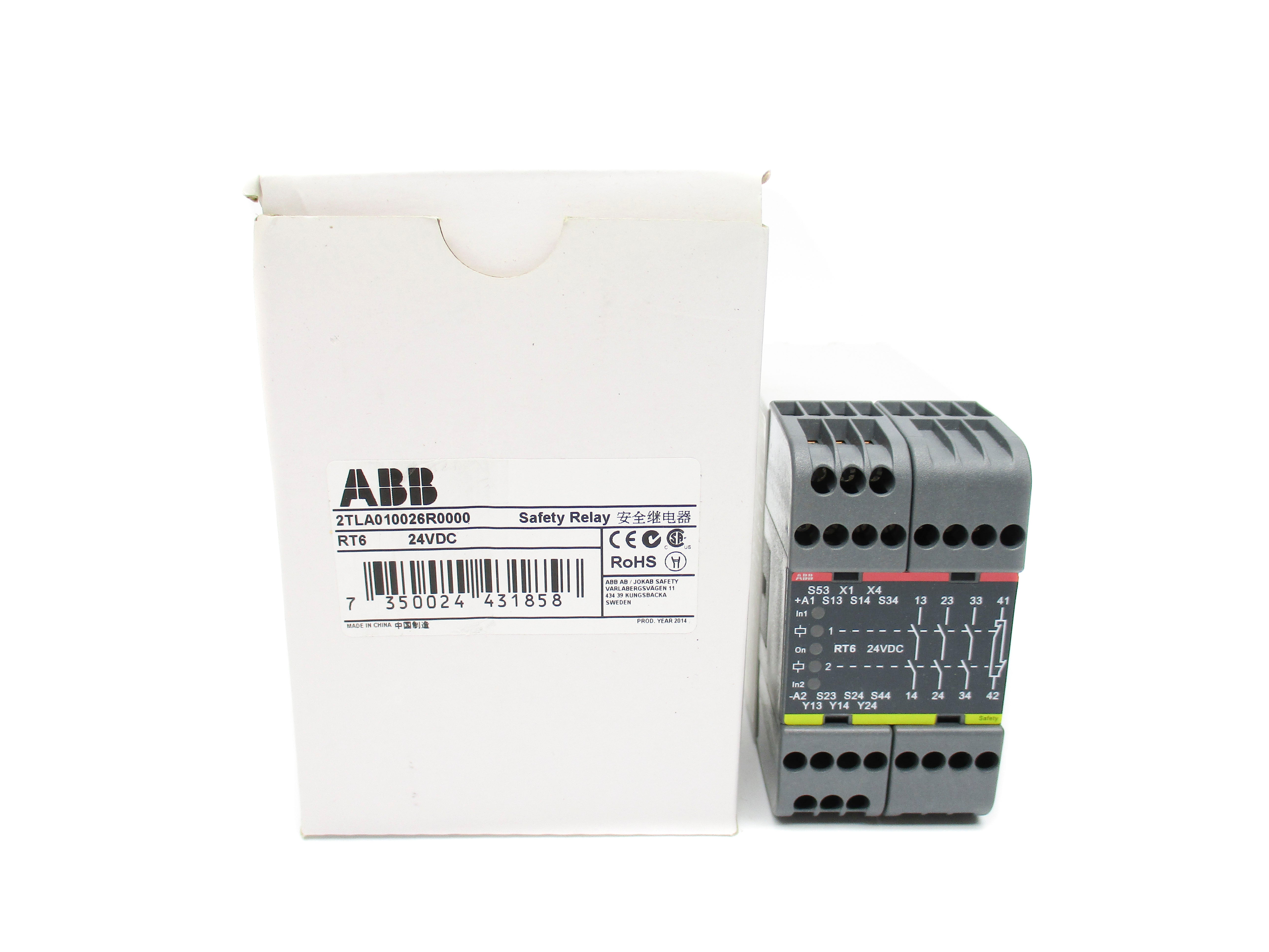 ABB 2TLA010026R0000 RT6 24VDC NSMP