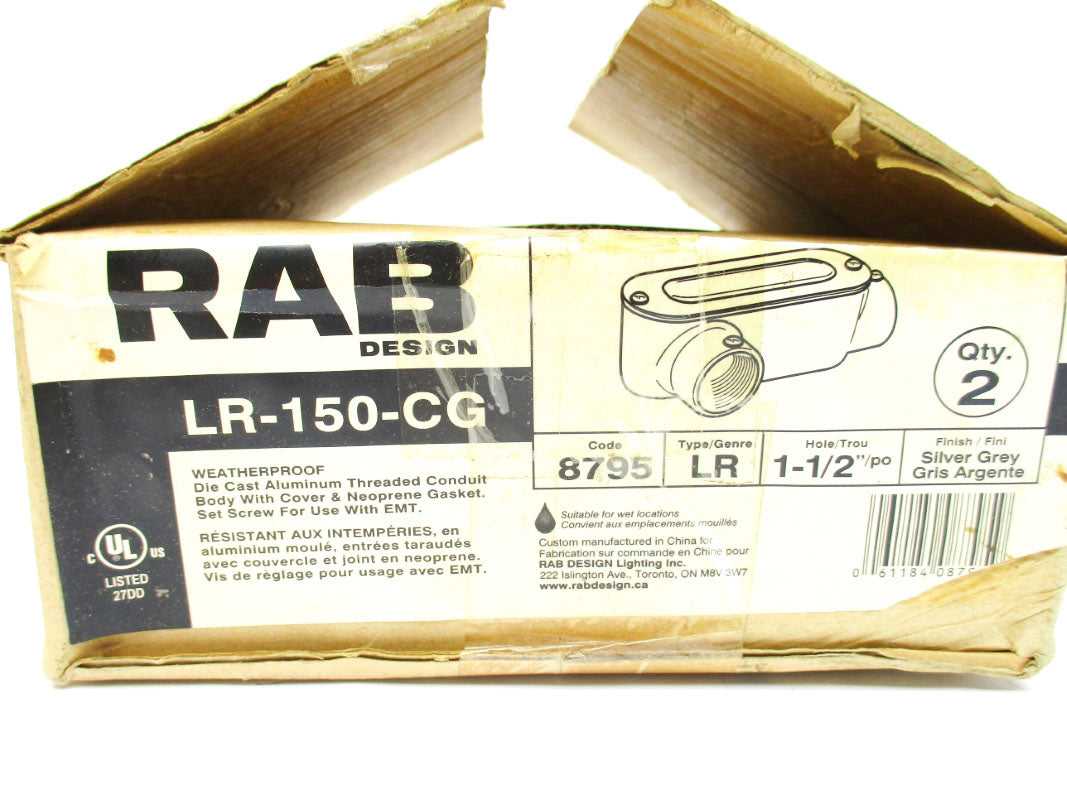 RAB DESIGN LR-150-CG (PKG OF 2) NSMP