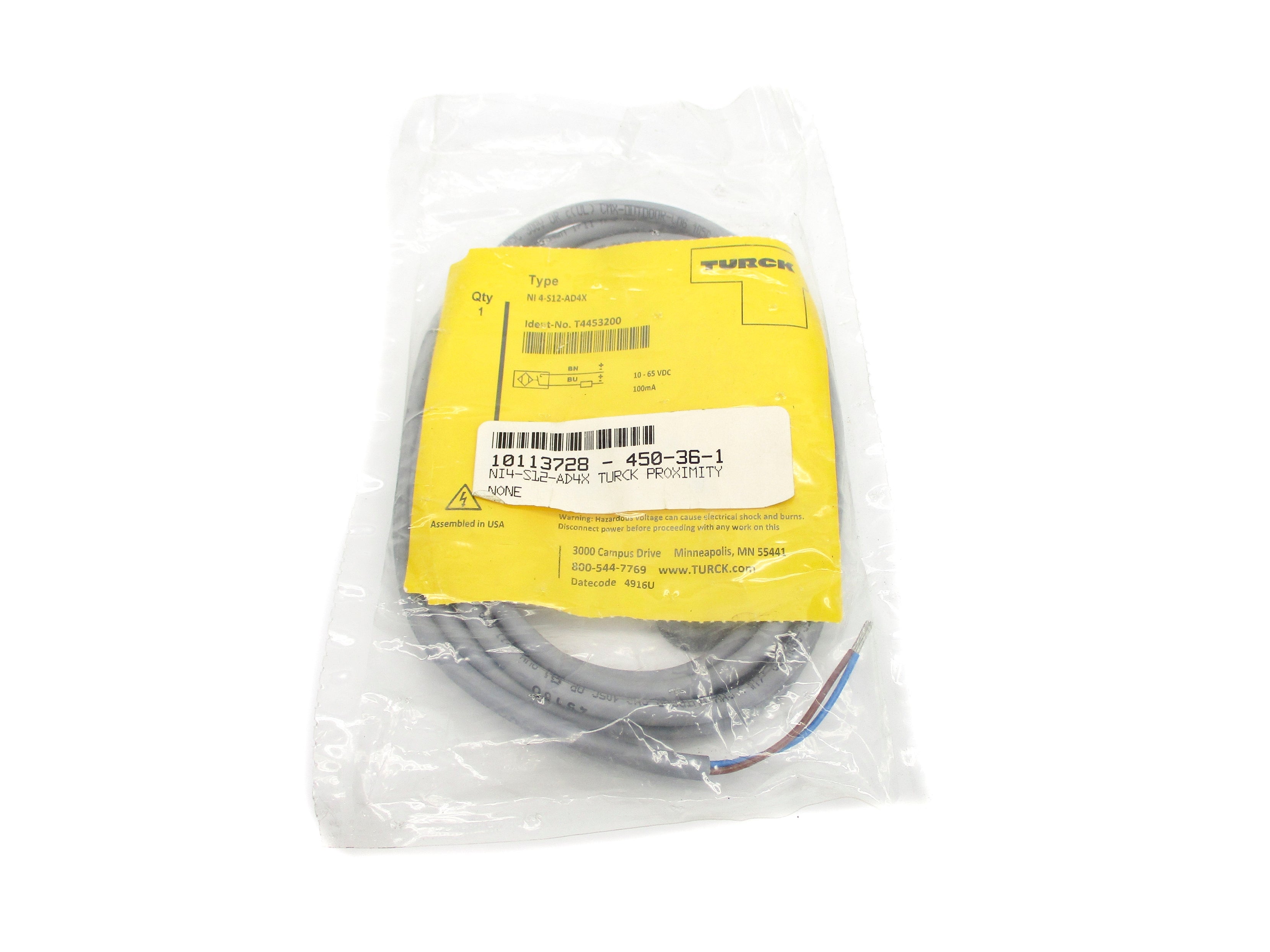 TURCK NI4-S12-AD4X NSMP