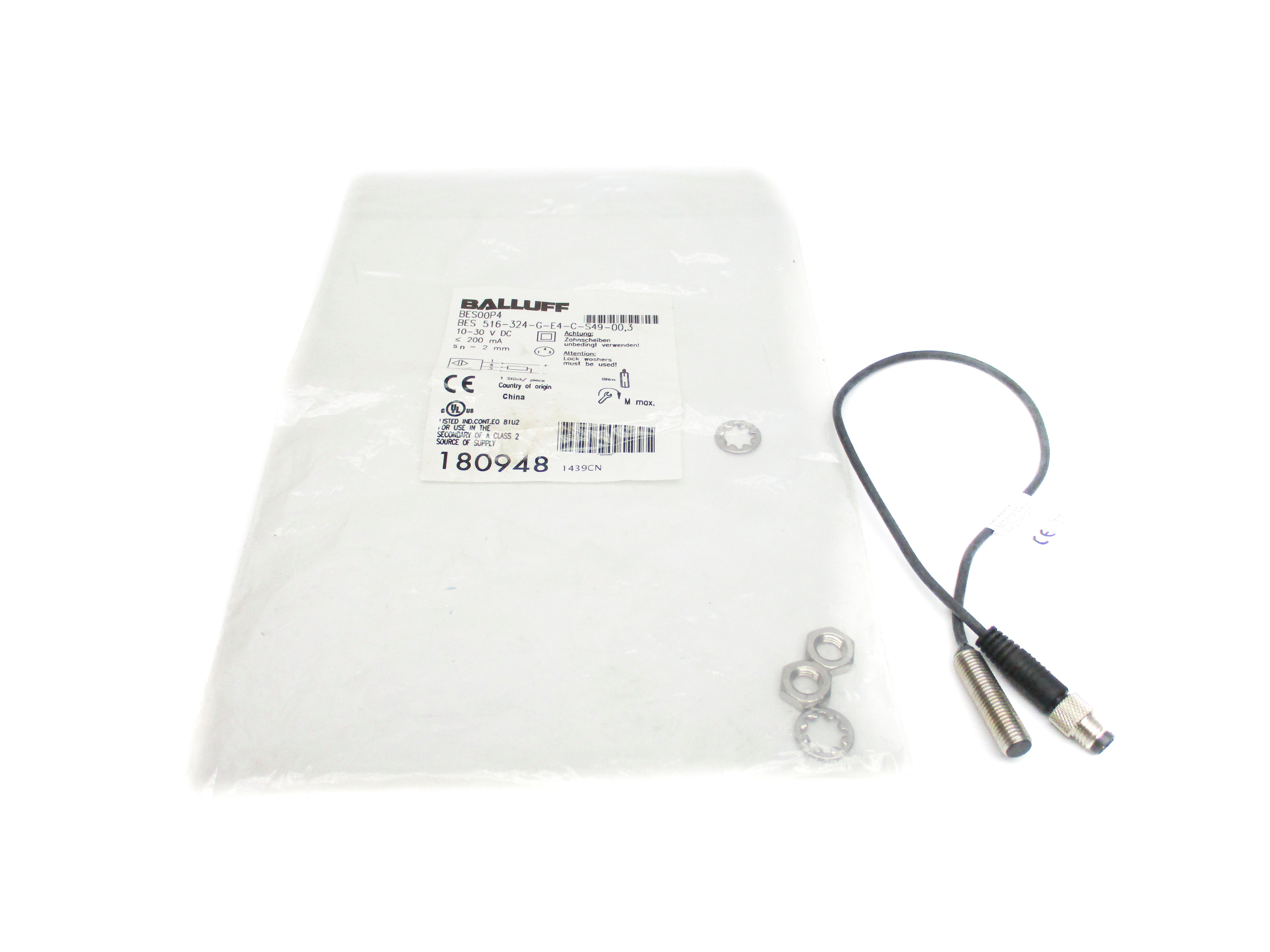 BALLUFF BES00P4 BES516-324-G-E4-C-S49-00,3 NSMP