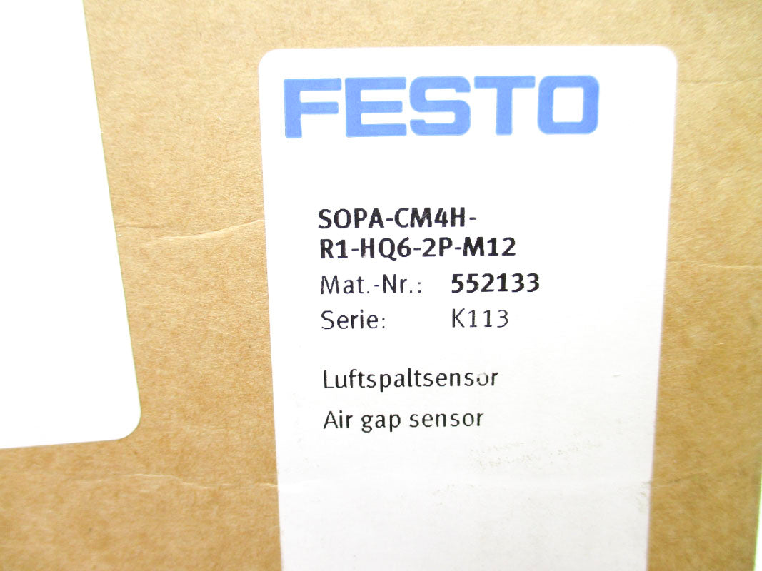FESTO SOPA-CM4H-R1-HQ6-2P-M12 552133 NSMP