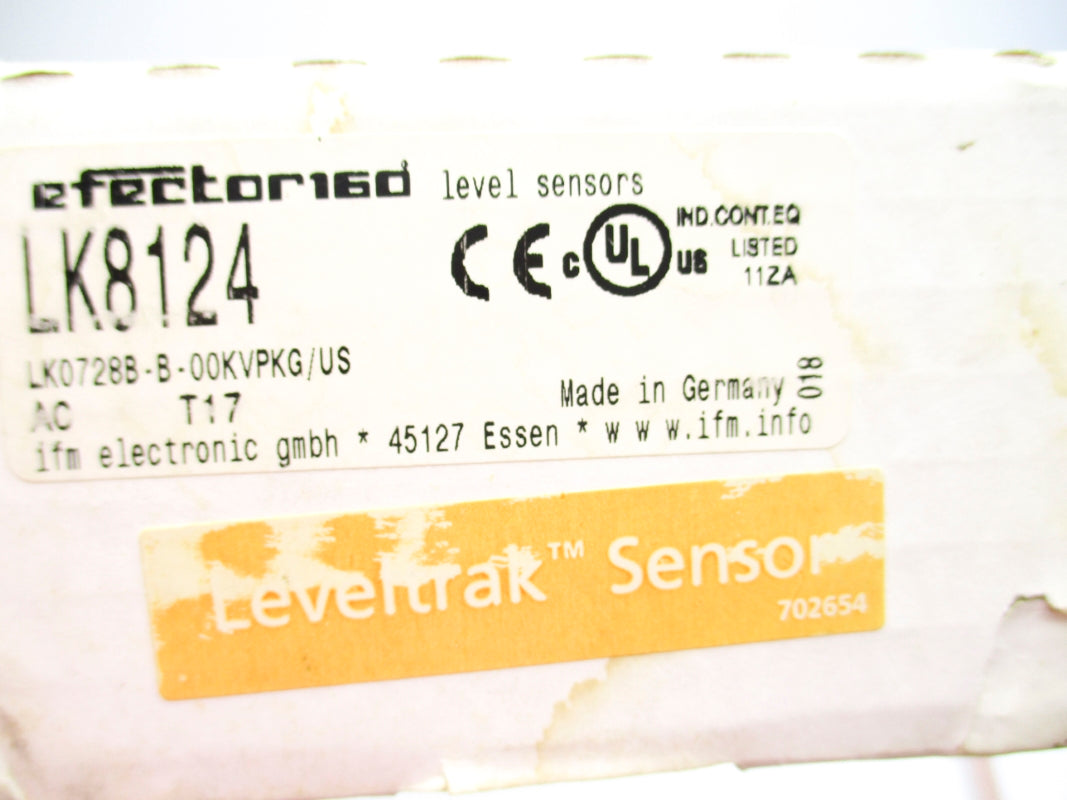 IFM EFECTOR LK8124 LK0728B-B-00KVPKG/US NSMP