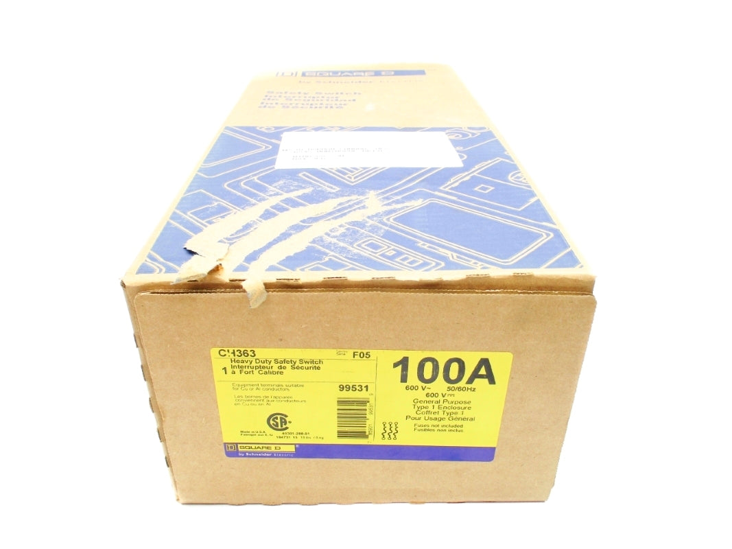 SQUARE D CH363 SER. F05 NSFS