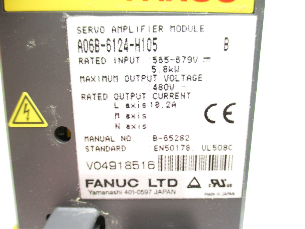 FANUC A06B-6124-H105 UNMP
