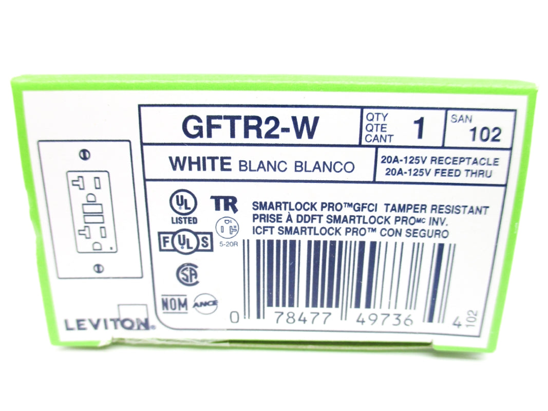 LEVITON GFTR2-W NSMP