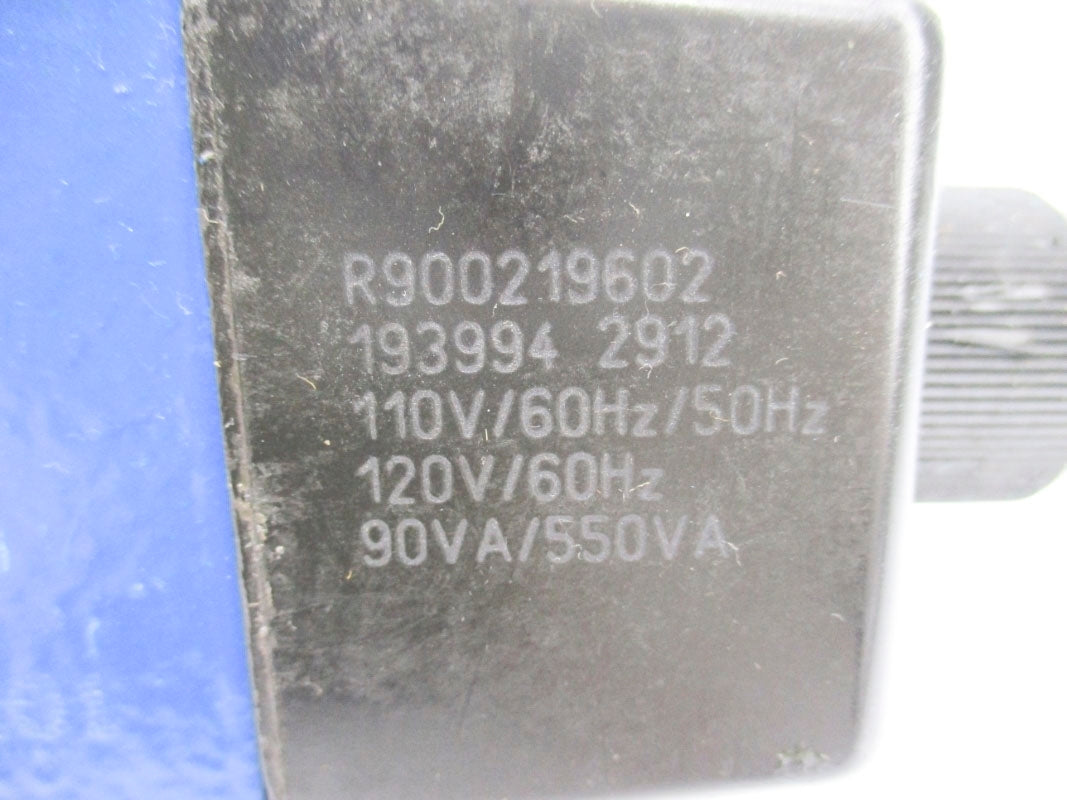 REXROTH R901219167 4WE10W40/CW110N9DK25L/V=AN 110/120V NSNP