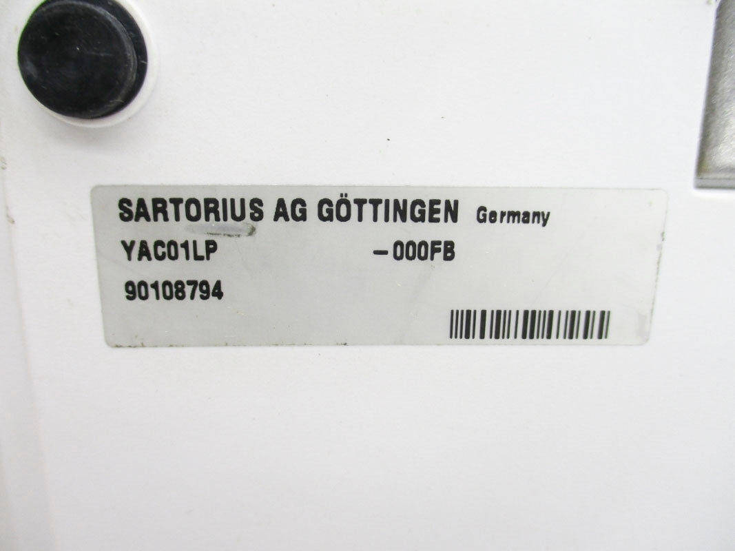 SARTORIUS YAC01LP-000FB UNMP