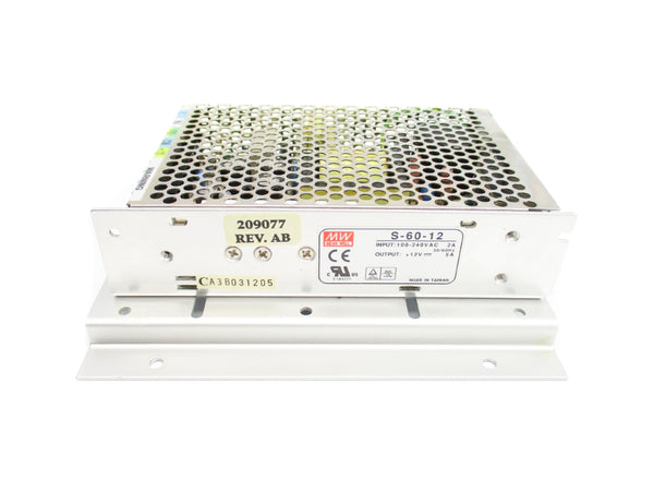 MEANWELL S-60-12 100-240VAC 2A UNMP