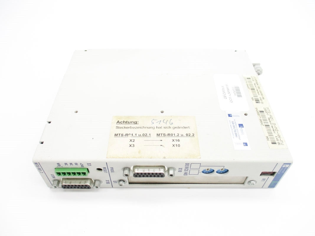 REXROTH INDRAMAT MTS-R01.2-M2-NN-FW UNMP