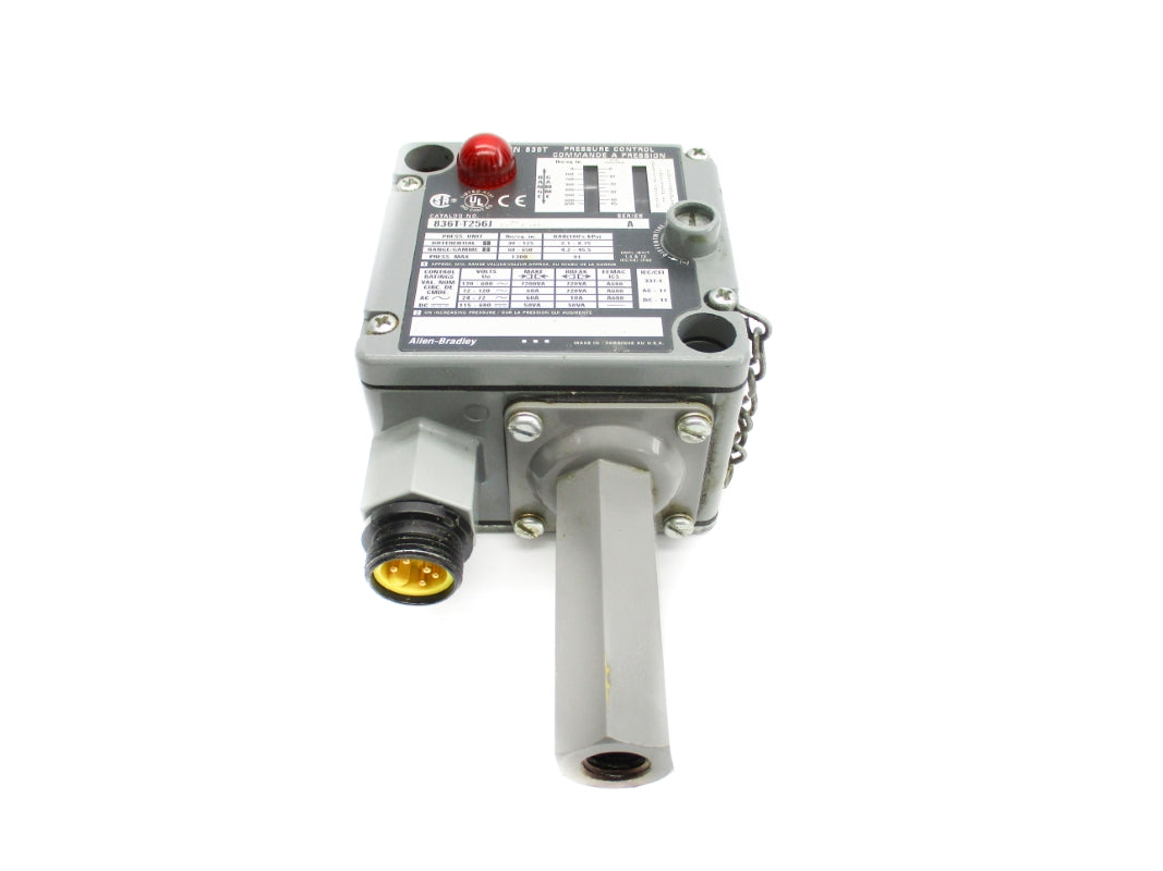 ALLEN BRADLEY 836T-T256J SER. A 60-650PSI UNMP